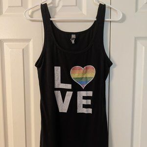 Love Rainbow PRIDE tank top